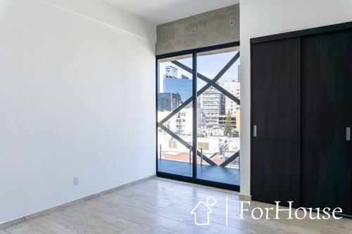 Imagen 19 de 21 de Departamento Con Balcón En Renta En Roma Norte