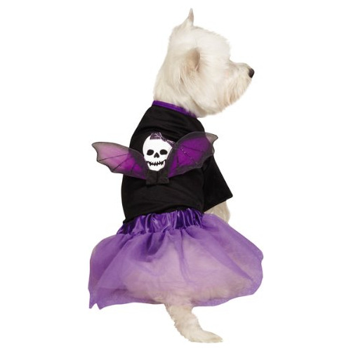 Casual Canina Calavera Disfraz Conjunto Para Mascotas Tamaño