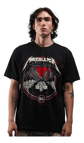 Camiseta Metallica Master Of Puppets Rock Activity