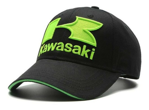 Jockey Gorro Bordado Kawasaki Moto Gp