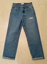 Comprar Jean Zara Relaxed Baggy Fit Azul Zara Collection