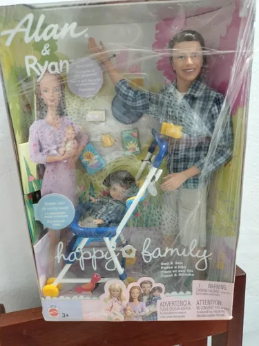Hermosa Barbie Midge Embarazada 2002 Con Beb Alan Y Ryan