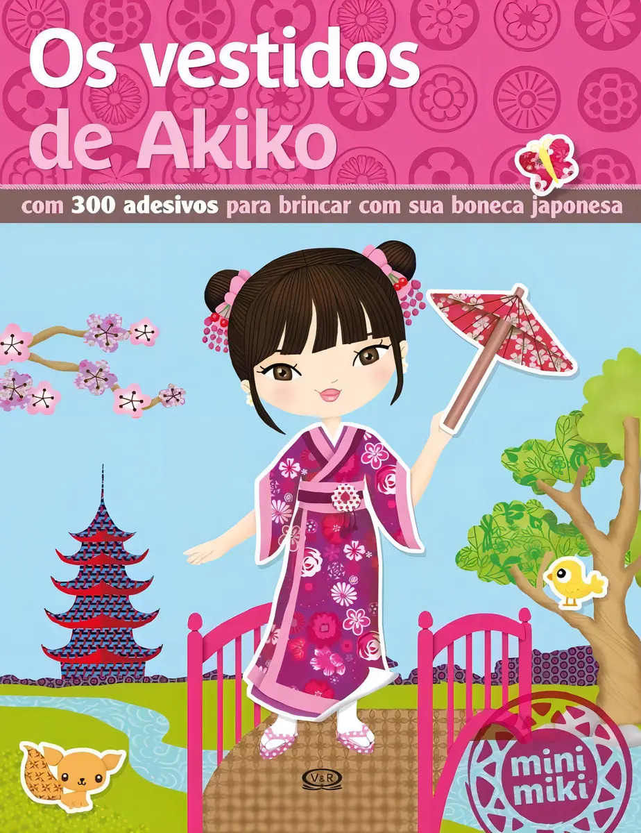 Os vestidos de Akiko - VR Editora - Capa Mole