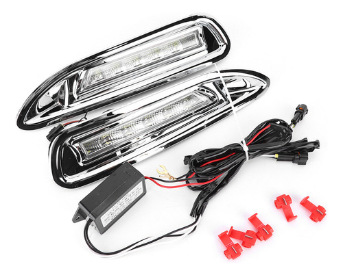 Par De Luces Led De Conducción Diurna Car Drl De 12 V Para 6