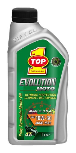 Aceite Top 1 Evolution 10w30 4t Sintetico
