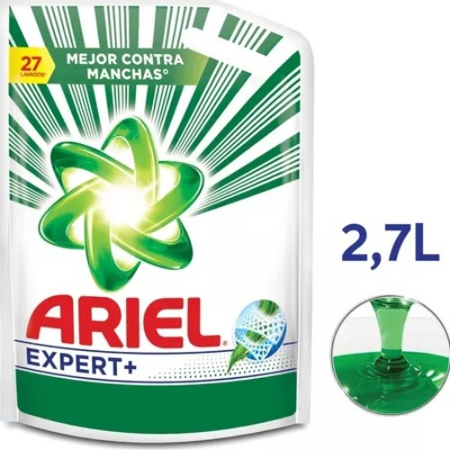 Jabón Líquido Ariel X2,7 Lts Máxima Limpieza