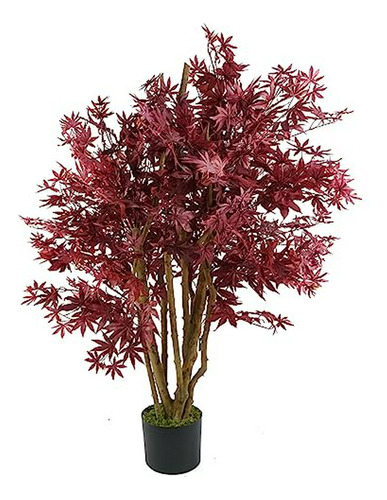 Árbol Artificial Hoja-gran Realismo, 120cm Arce Rojo