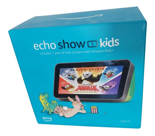 Echo Show 5 Kids (2.ª Generación) Con Controles Parentales Color Camaleon