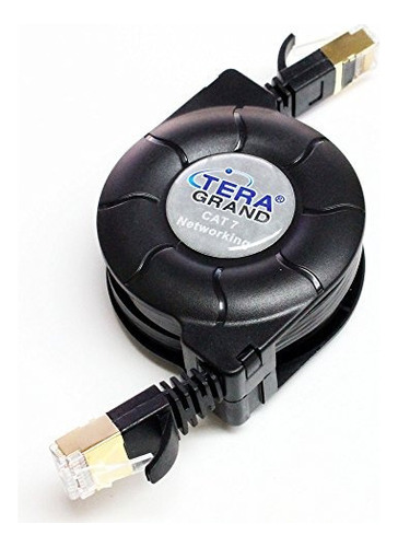 Tera Grand - Cable Retractil Cat-7 10 Gigabit Ethernet Premi
