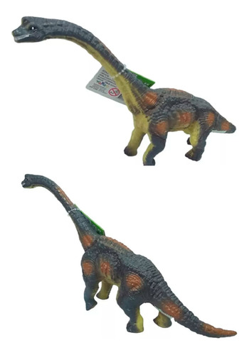 Dino King Me World Playset 16cm Soft Dinosaurio Brachiosauru