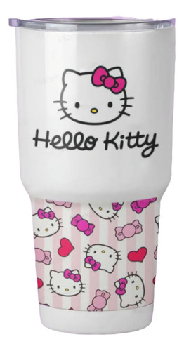 Termo Metalico Viajero Hello Kitty Personalizado