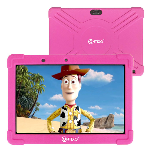 Contixo Tablet Para Nios K101a, 10 Pulgadas Hd, 3 A 7 Aos Ta