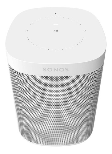 Bocina inteligente Sonos One Gen 2 con asistente virtual Google Assistant color white 100V/240V