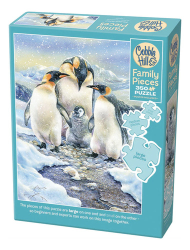 Rompecabezas Familiar Pinguinos En Familia 350 Pz Cobble Hill Family Puzzle