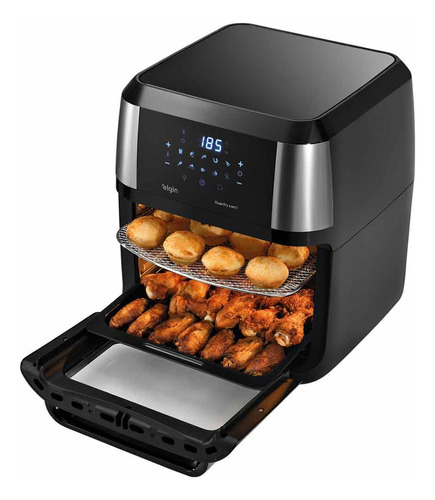 Fritadeira Elétrica Sem Óleo Air Fryer 12l Oven Fryer Elgin