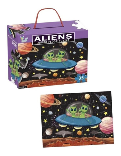 Puzzle Jumbo Niño 35 Piezas - Alien