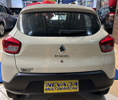 Renault Kwid 2020 1.0 Flex Intense Completo Manual Bege
