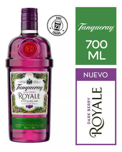 Gin Tanqueray Royale Dark Berry 700ml