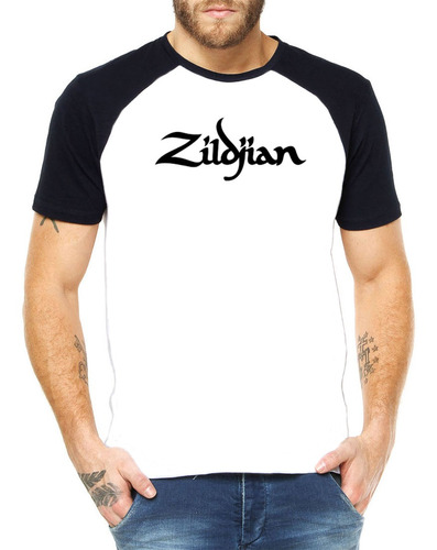 Camiseta Raglan Zildjian 100% Poliéster