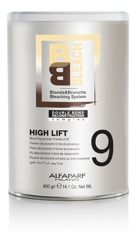 Bb Bleach High Lift Decolorante 9 Tonos Alfaparf Protección.