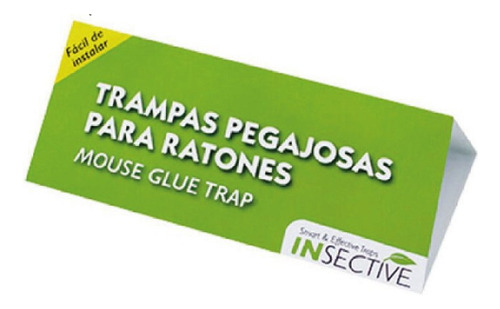 Insective - Trampa Pegajosa Delta Para Lauchas No Toxica 5un