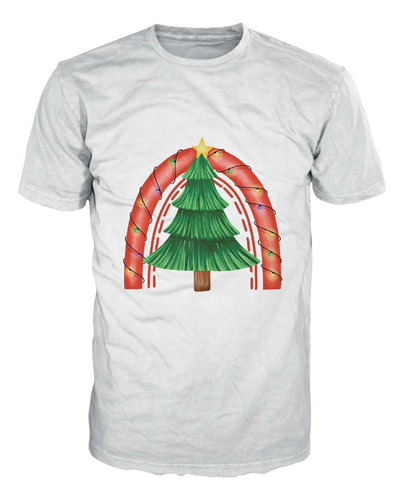 Camiseta Navidad Christmas Arbol Arco El Regalo Perfecto