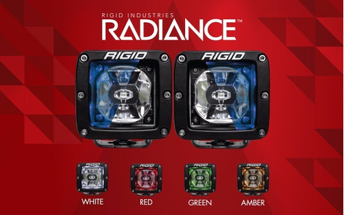 Rigid Industries Radiance Dually Led Pod 4x4 Jeep Rzr Canam