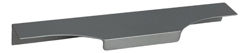 Puxador Clean Cava Alumínio Prata 200mm