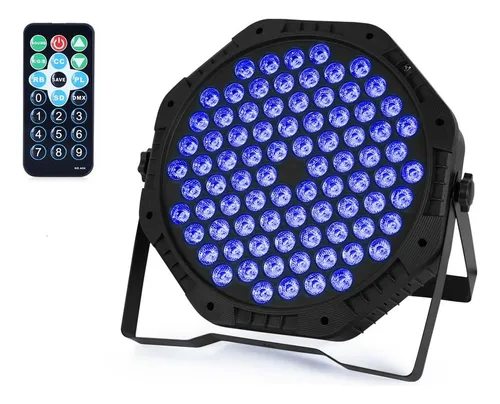 comprar Foco Par Led Slim 84x3w 3 En 1 Luces Fiesta