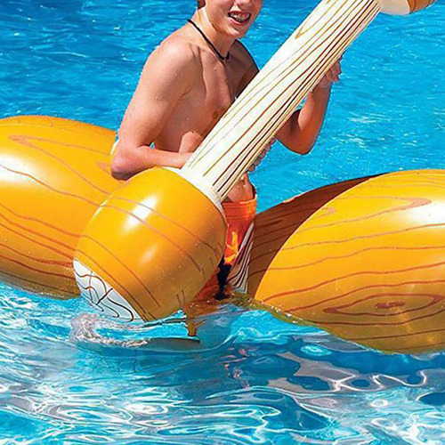 Flotador Inflable Grano De Mader Para Piscina 4 Piezas Juego