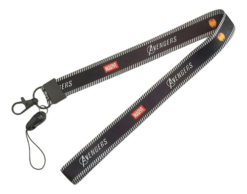 Lanyard, Diseño De Iron Man Avengers, Oficina, Credencial