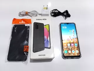 Celular Samsung Galaxy A03s 4gb Ram Ssd 64gb C/ Biometria