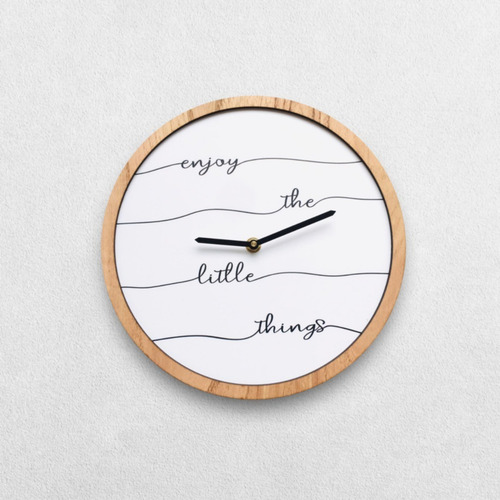 Imagen 2 de 2 de Reloj De Pared Minimalista #5 Marco Paraiso