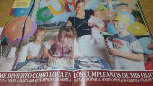 Revista Caras N° 1242 Maru Botana Junto A Sus Hijos Año 2005