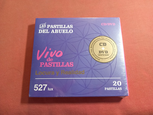  Pastillas Del Abuelo  Vivo Locura Y Realid Cd + Dvd / W1