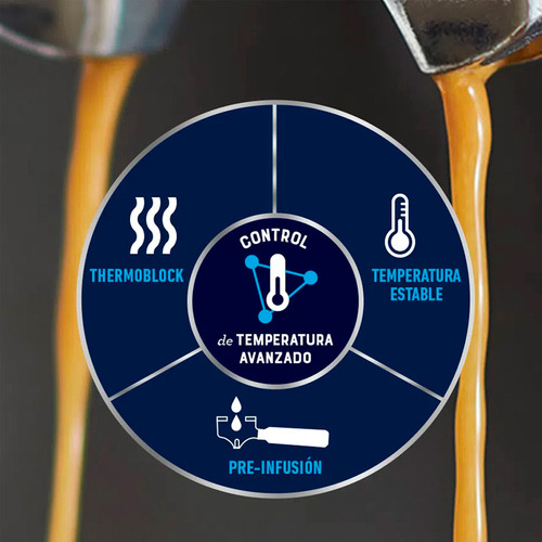 Cafetera Espresso Oster 7300 Con Molinillo Acero Inoxidable