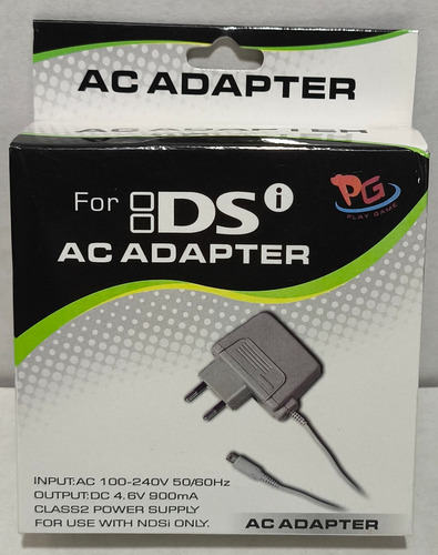 Fonte Carregador De Nintendo Dsi/3ds Play Game Novo