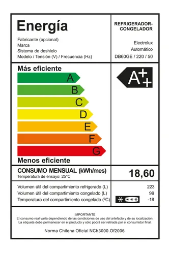 Refrigerador 322l No Frost Bottom Freezer Dbg60ge Negro
