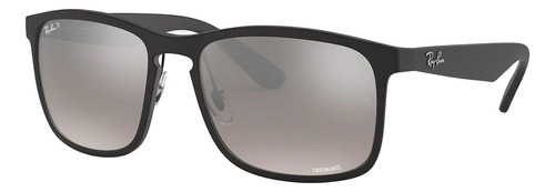 Lentes Sol Rayban Rb4264 Chromance Polarizado Silver