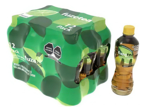 Fuze Tea Sabor Limón 12pzas 600ml