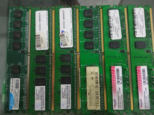 Memoria Ram 500mg Ddr2 Usada (Usado)