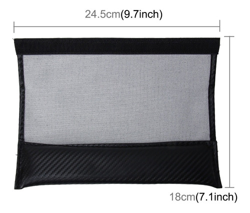 Cinturon Seguridad Acolchado 1 Par Estuche Automovil 7w