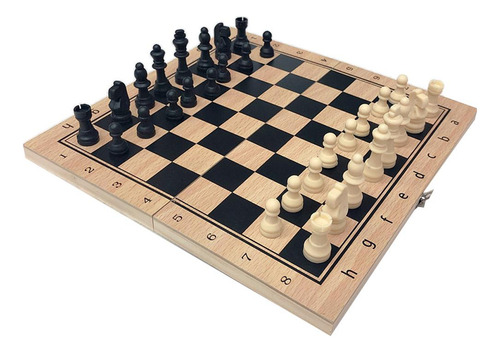Juego De Ajedrez De Madera Con Los 24x24cm Los 24x24cm