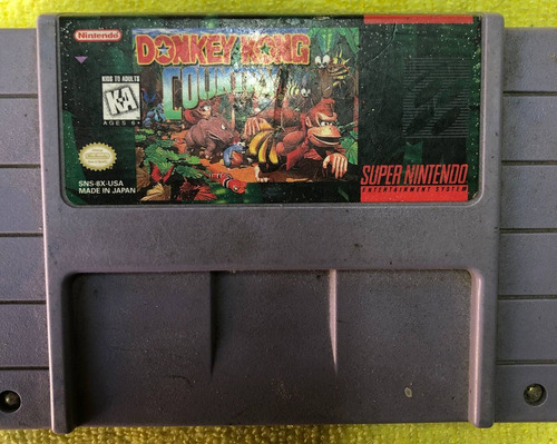 Donkey Kong Country Super Nintendo 