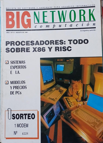 Revista Big Network Computación Argentina Año 1 N°10 1991