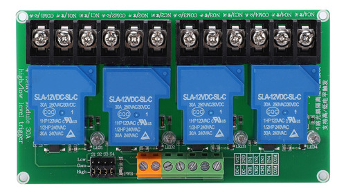 Relé Del Módulo De Control Automático Plc, Circuito De 4 Can