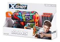 Comprar Pistola X Shot Skins Flux Lanza 8 Dardos - Sharif Express