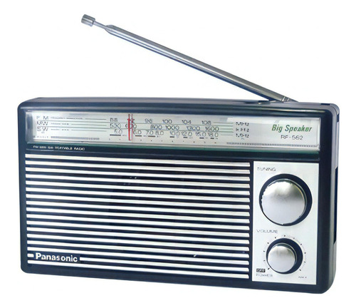 Radio Portatil Panasonic Rf-562d Fm Mw Sw Onda Corta 
