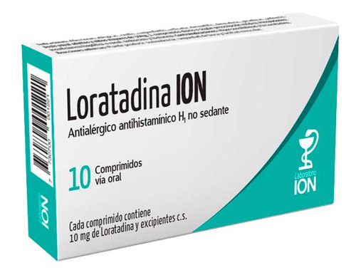 Loratadina Ion 10 Comprimidos