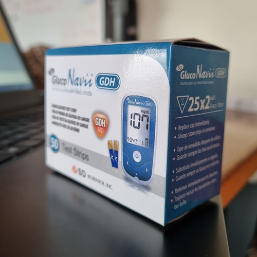 Tiras Reactivas De Glucosa X 50 Unidades - Gluconavii Gdh